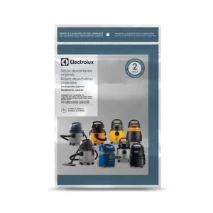 Kit com 3 Sacos para Aspirador de Pó Electrolux Original - Modelos A10, Acqua Power e Gt2000 (CSE10)